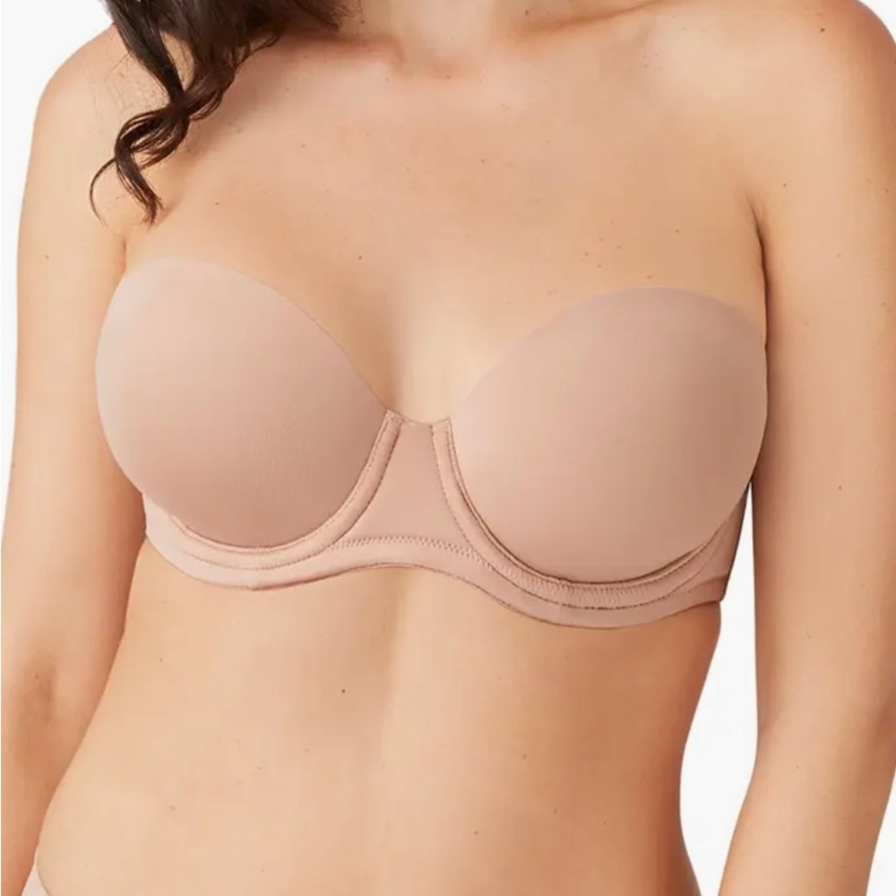 Wacoal Strapless Smooth Bandeau Bra - Light Nude